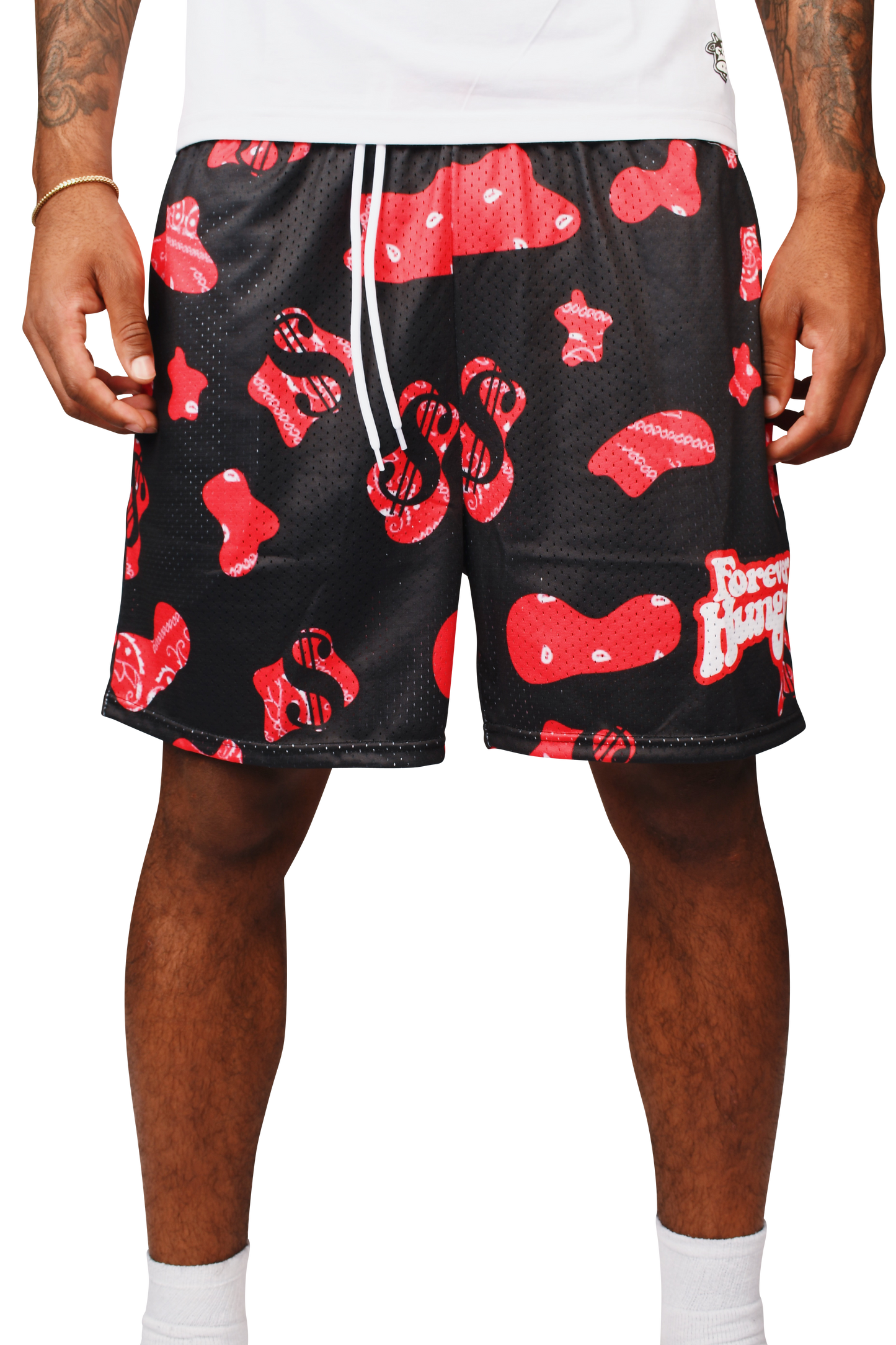 Cow Bandana Shorts