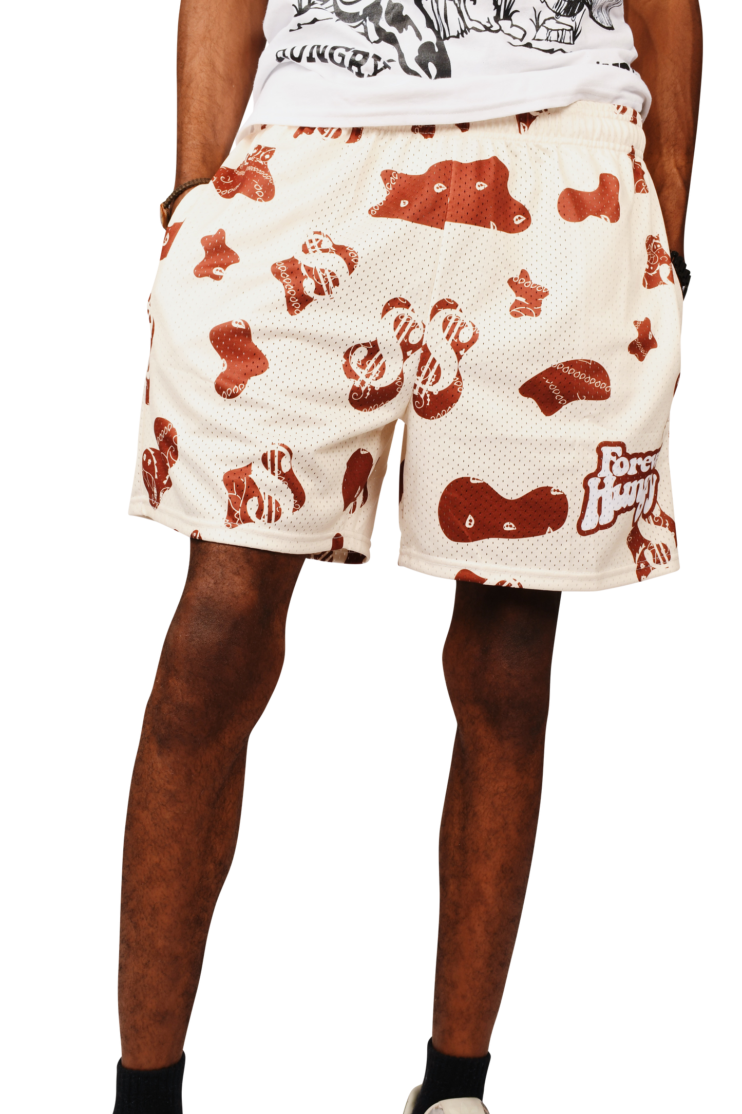 Cow Bandana Shorts